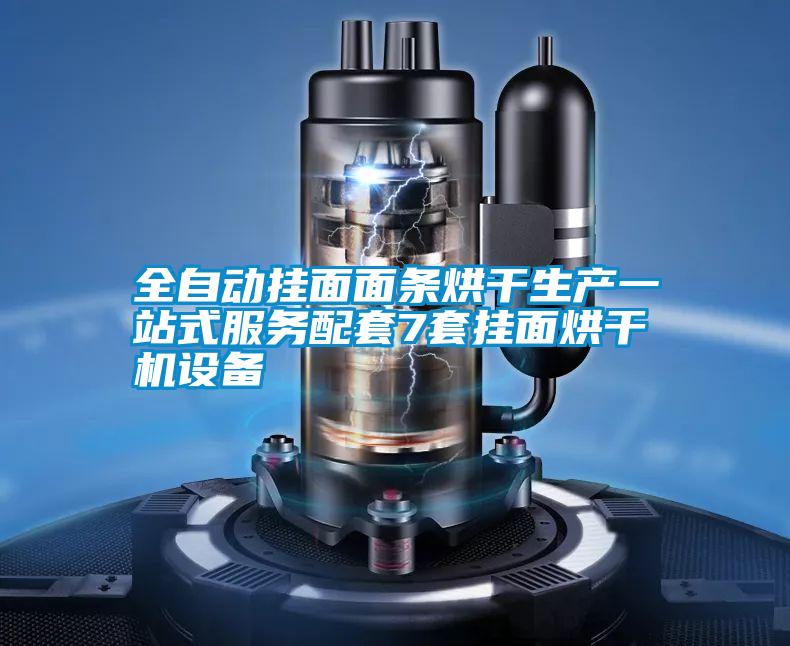 全自動掛面面條烘干生產(chǎn)一站式服務配套7套掛面烘干機設備