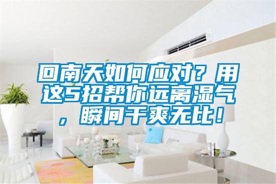 回南天如何應對？用這5招幫你遠離濕氣，瞬間干爽無比！