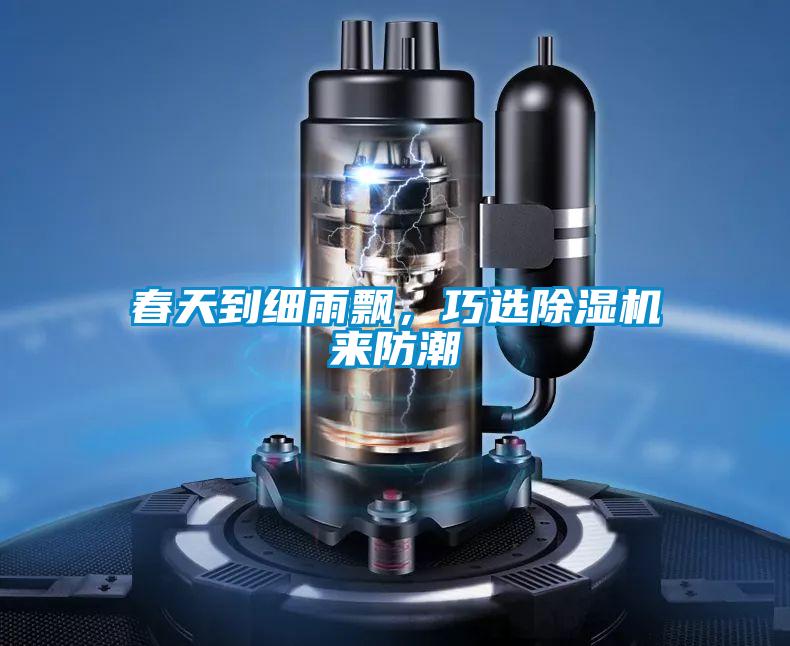 春天到細雨飄,巧選除濕機來防潮