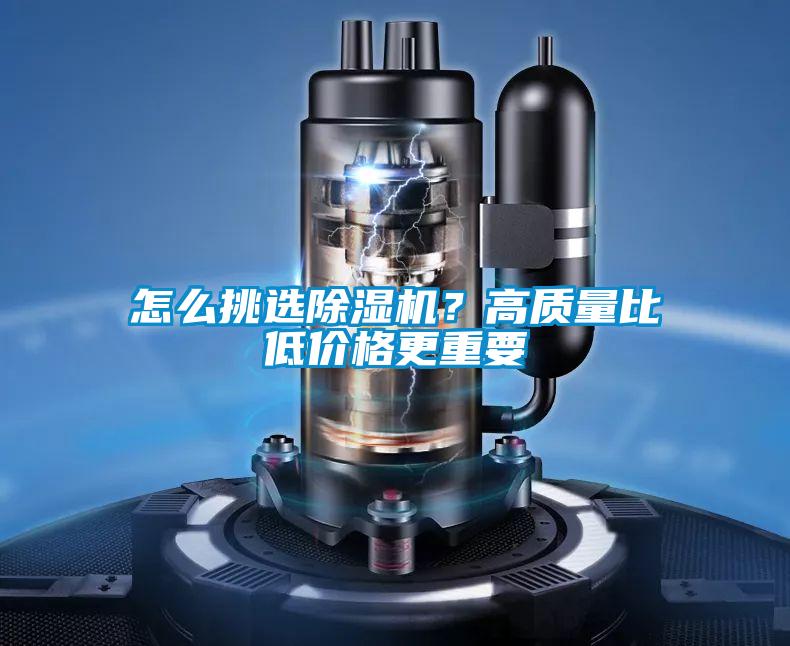 怎么挑選除濕機？高質量比低價格更重要