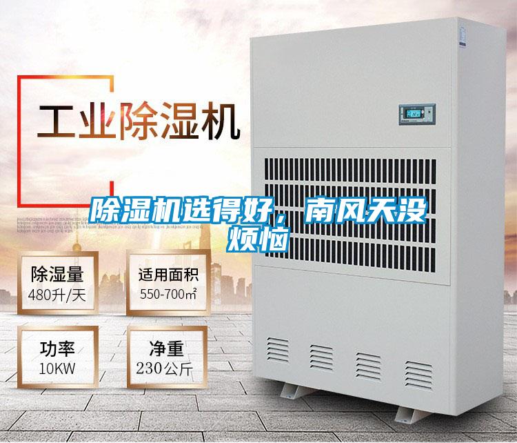 除濕機選得好，南風天沒煩惱