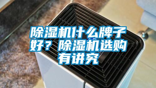 除濕機什么牌子好?除濕機選購有講究