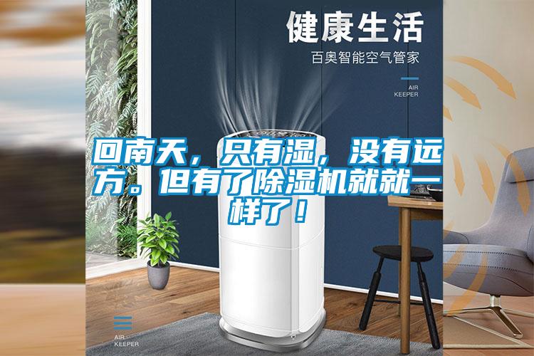 回南天,只有濕,沒(méi)有遠(yuǎn)方。但有了除濕機(jī)就就一樣了!