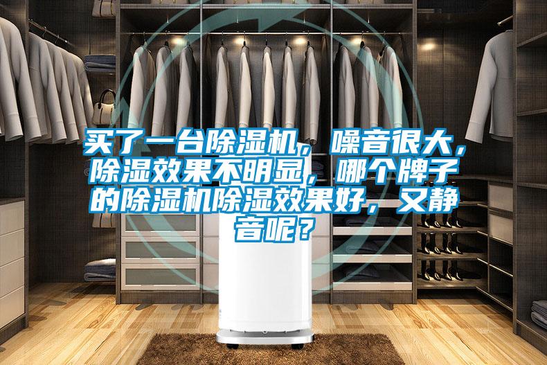 買了一臺除濕機(jī)，噪音很大，除濕效果不明顯，哪個牌子的除濕機(jī)除濕效果好，又靜音呢？
