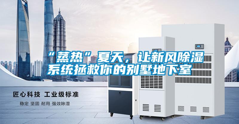 “蒸熱”夏天，讓新風除濕系統拯救你的別墅地下室
