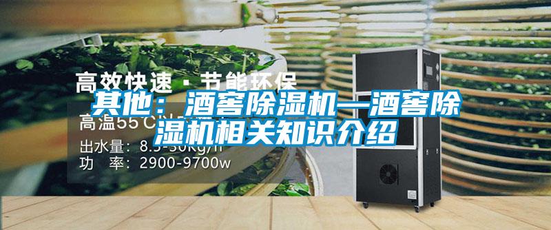 其他：酒窖除濕機(jī)—酒窖除濕機(jī)相關(guān)知識介紹