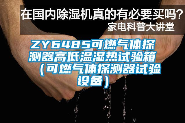 ZY6485可燃?xì)怏w探測器高低溫濕熱試驗箱(可燃?xì)怏w探測器試驗設(shè)備)