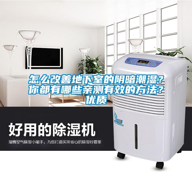 怎么改善地下室的陰暗潮濕？你都有哪些親測有效的方法？優(yōu)質(zhì)
