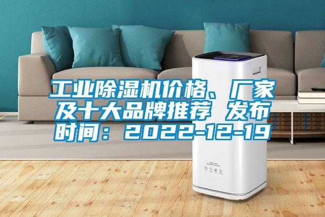 工業(yè)除濕機價格、廠家及十大品牌推薦 發(fā)布時間:2022-12-19