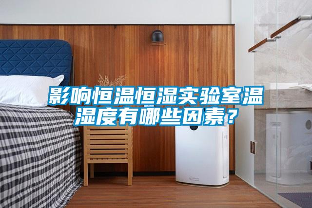 影響恒溫恒濕實(shí)驗(yàn)室溫濕度有哪些因素?