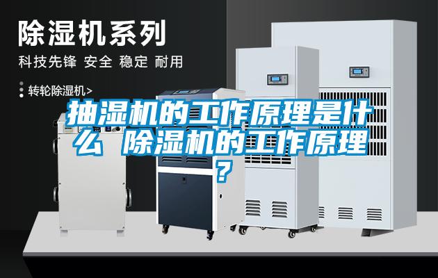 抽濕機的工作原理是什么 除濕機的工作原理？