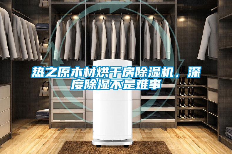 熱之原木材烘干房除濕機，深度除濕不是難事