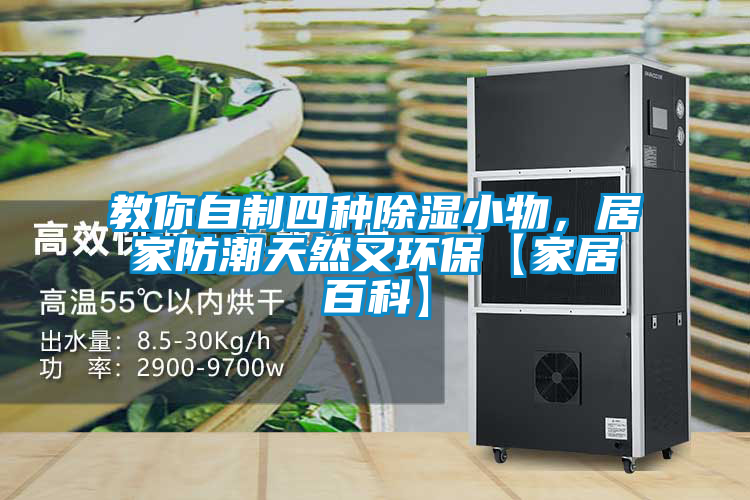 教你自制四種除濕小物，居家防潮天然又環(huán)保【家居百科】