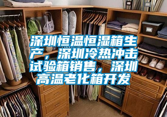 深圳恒溫恒濕箱生產,深圳冷熱沖擊試驗箱銷售,深圳高溫老化箱開發