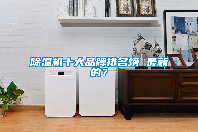 除濕機十大品牌排名榜 最新的？