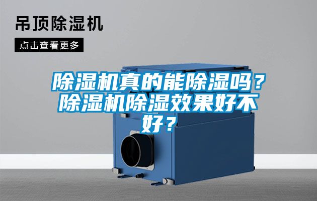除濕機真的能除濕嗎?除濕機除濕效果好不好?