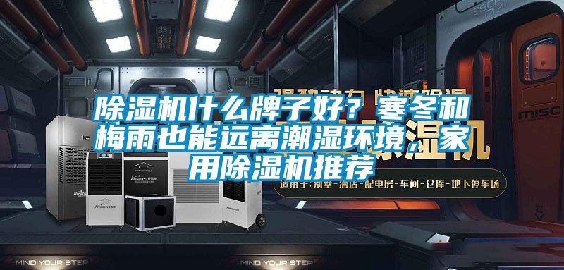 除濕機什么牌子好？寒冬和梅雨也能遠離潮濕環境，家用除濕機推薦