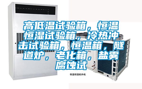 高低溫試驗箱,恒溫恒濕試驗箱,冷熱沖擊試驗箱,恒溫箱,隧道爐,老化箱,鹽霧腐蝕試